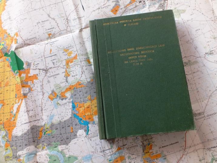 Operat urządzenia lasu (fot. Borys Szpryngwald)